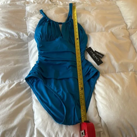 LA BLANCA swimsuit size 12 - Picture 7 of 8